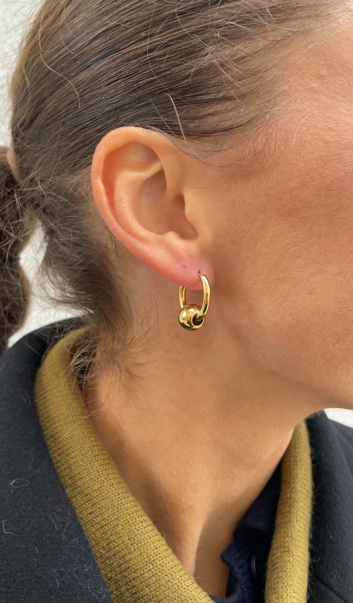 Bold grunge earrings