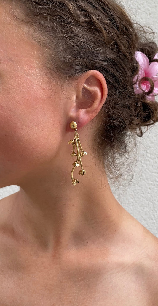 Tulips earrings