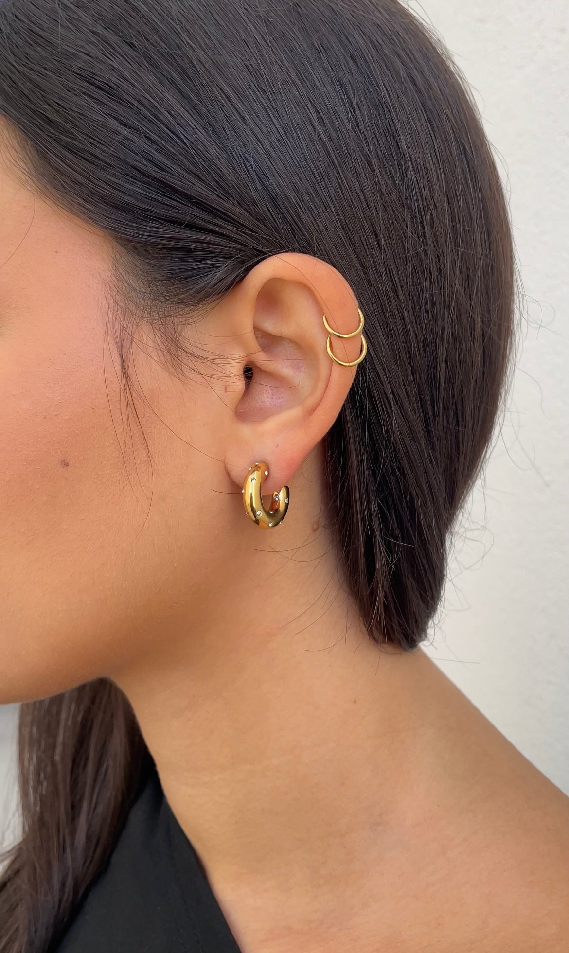 Festive earrings