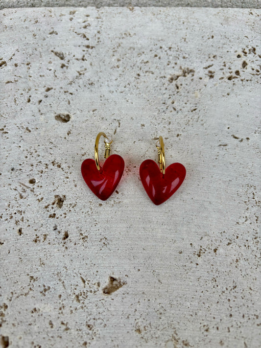 Valentine earrings