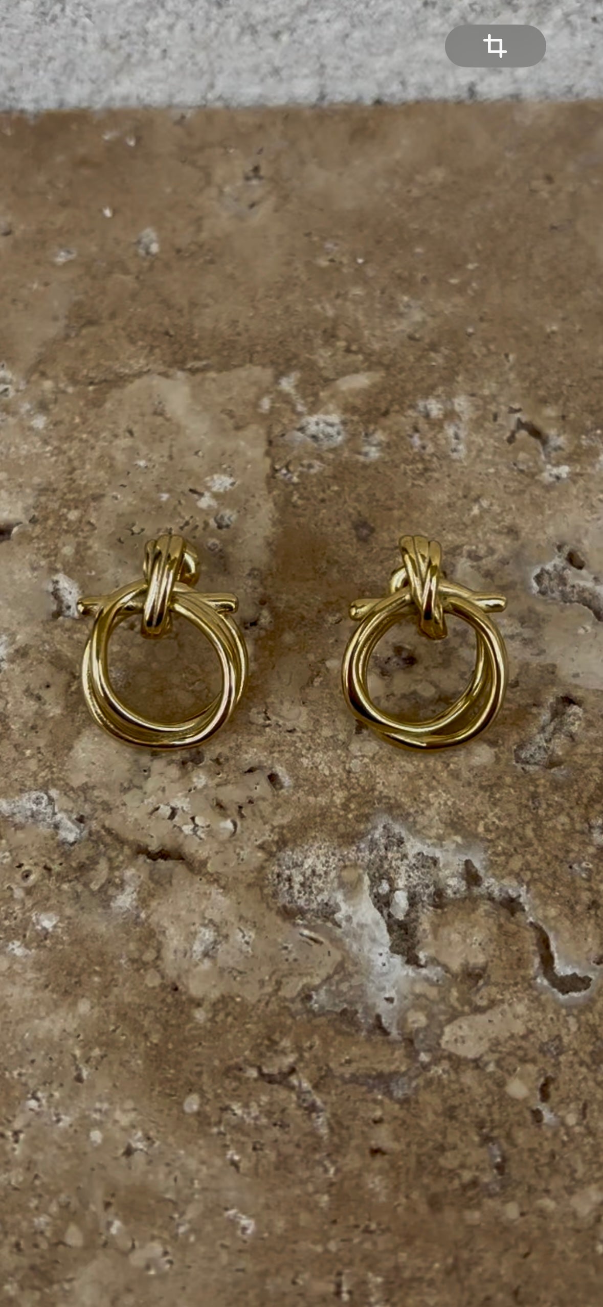 Small noeud earrings