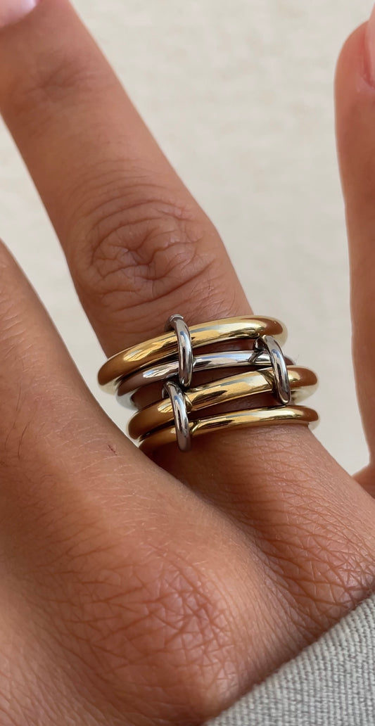 Huge couture ring n°2