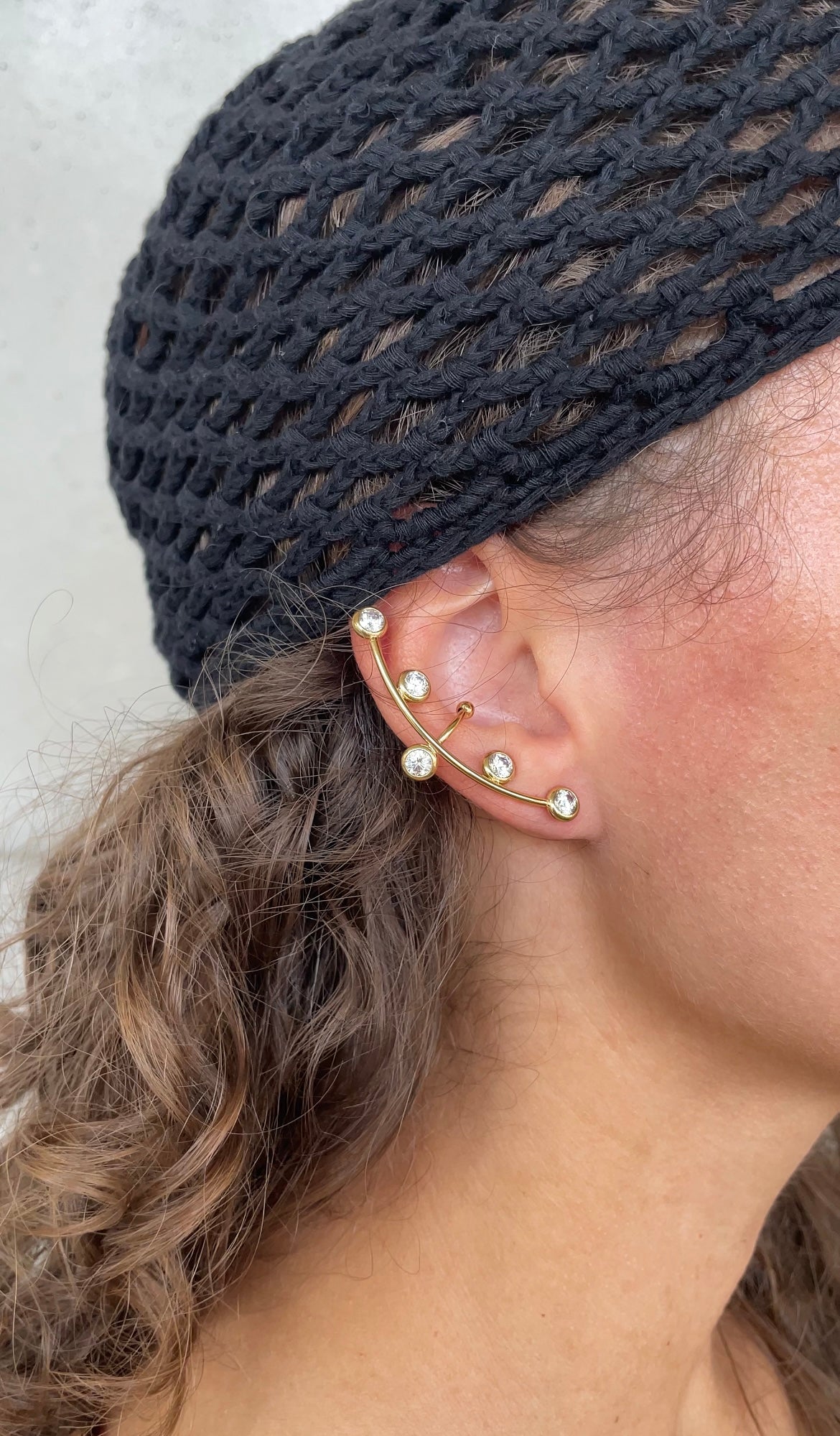 Huge constellation ear cuff