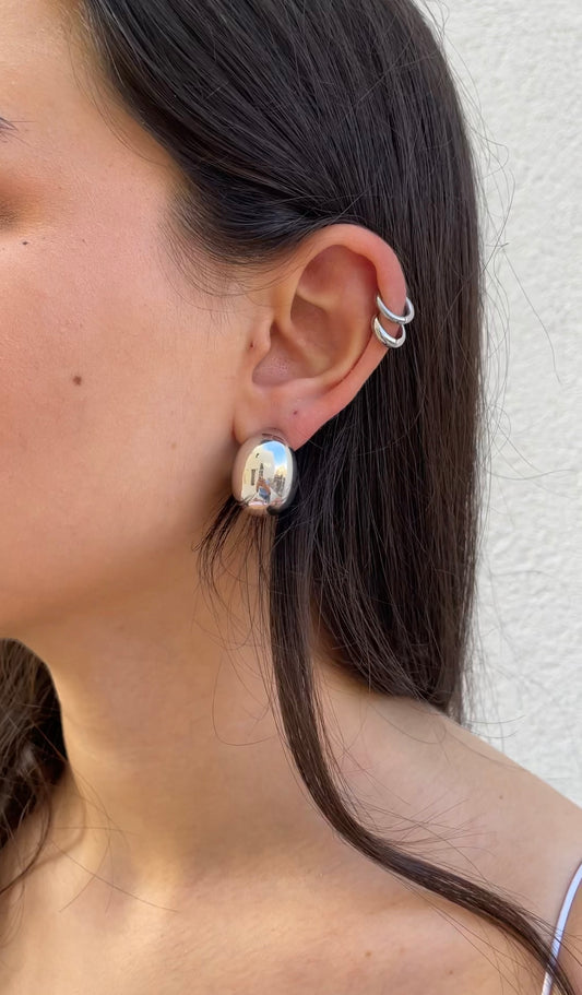 Chunky drop earrings