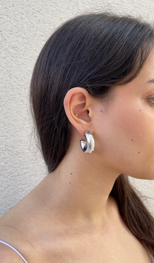 Extra bold hoops