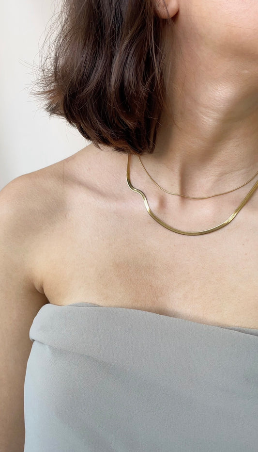 Combined necklace