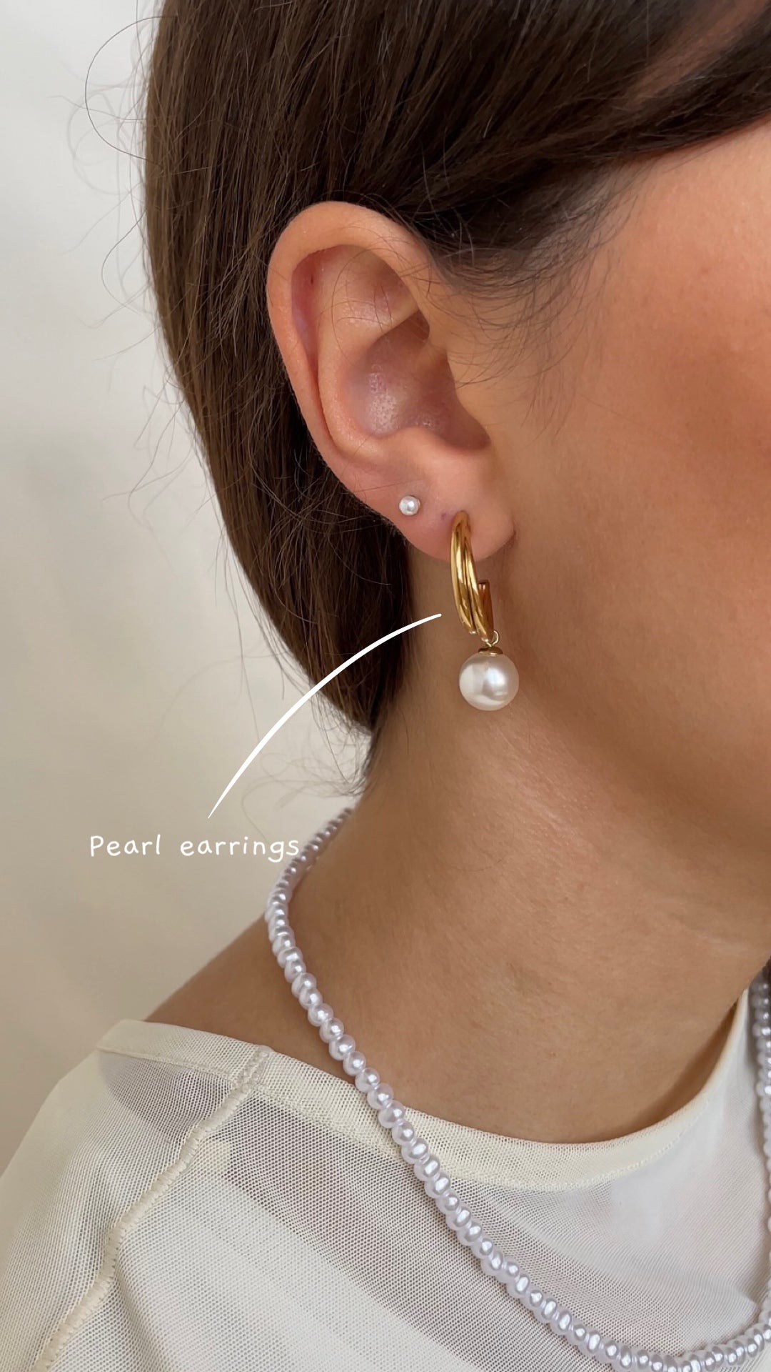 Pearl Drop Earrings – Naicha Studio