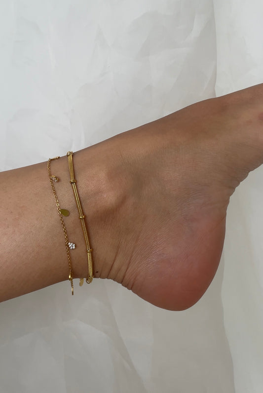 Drops anklet